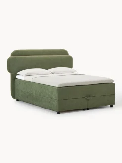 Letto boxspring con vano contenitore Enrica