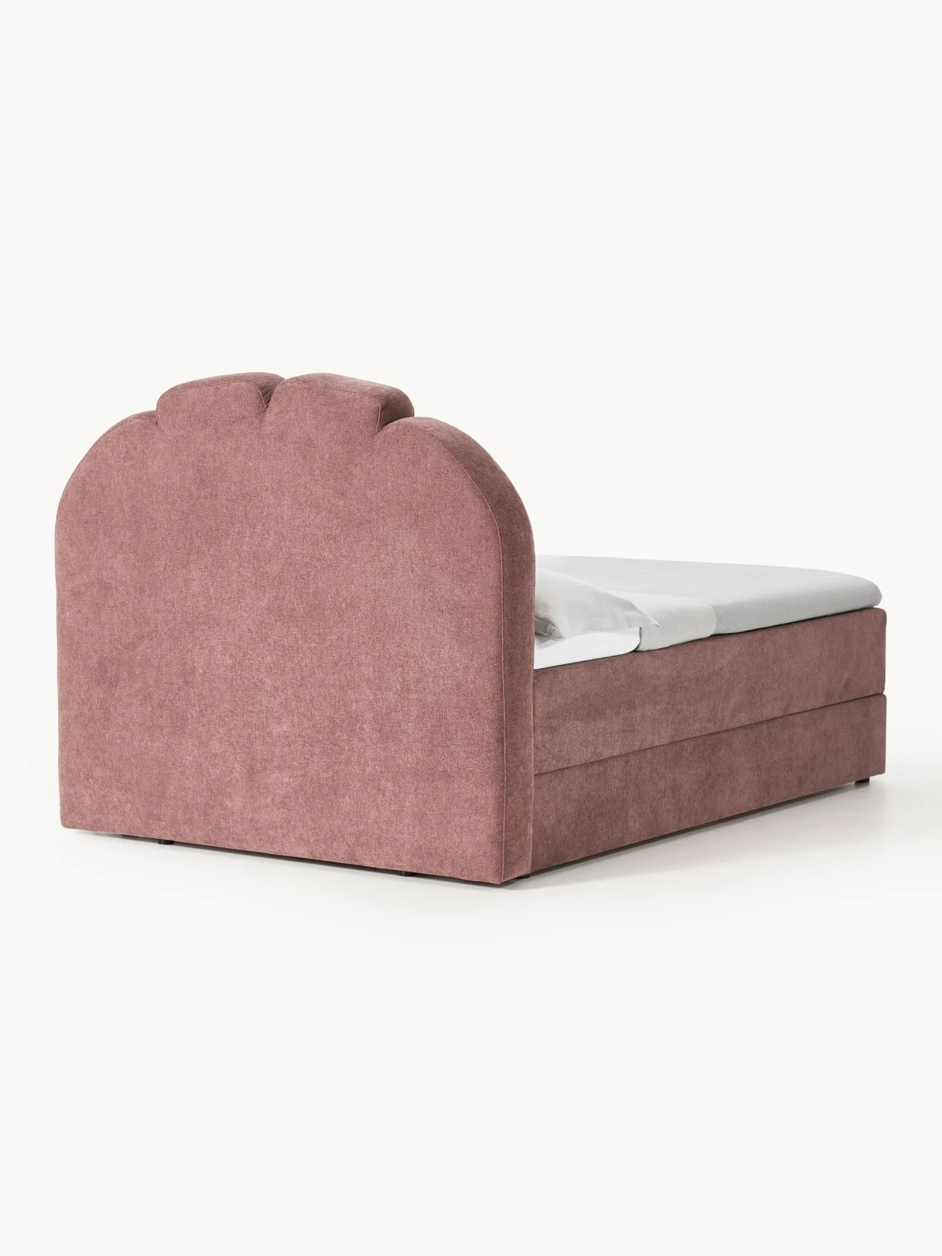 Letto boxspring con vano contenitore Romia