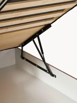 Letto boxspring con vano contenitore Romia