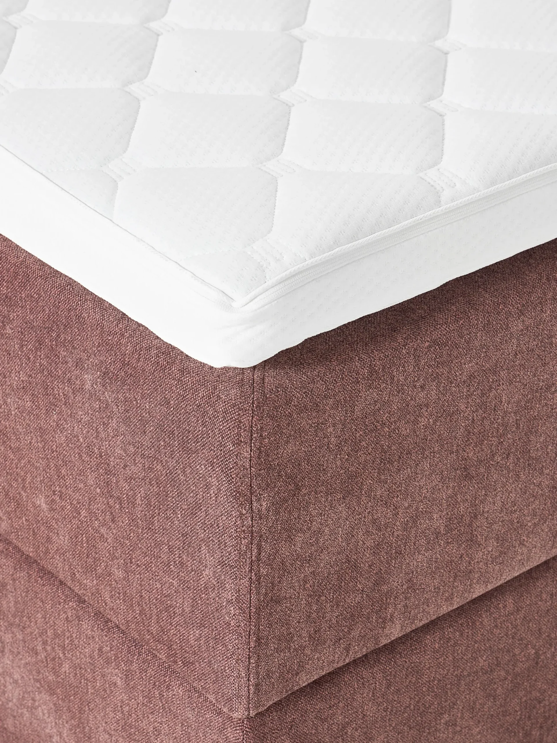 Letto boxspring con vano contenitore Romia