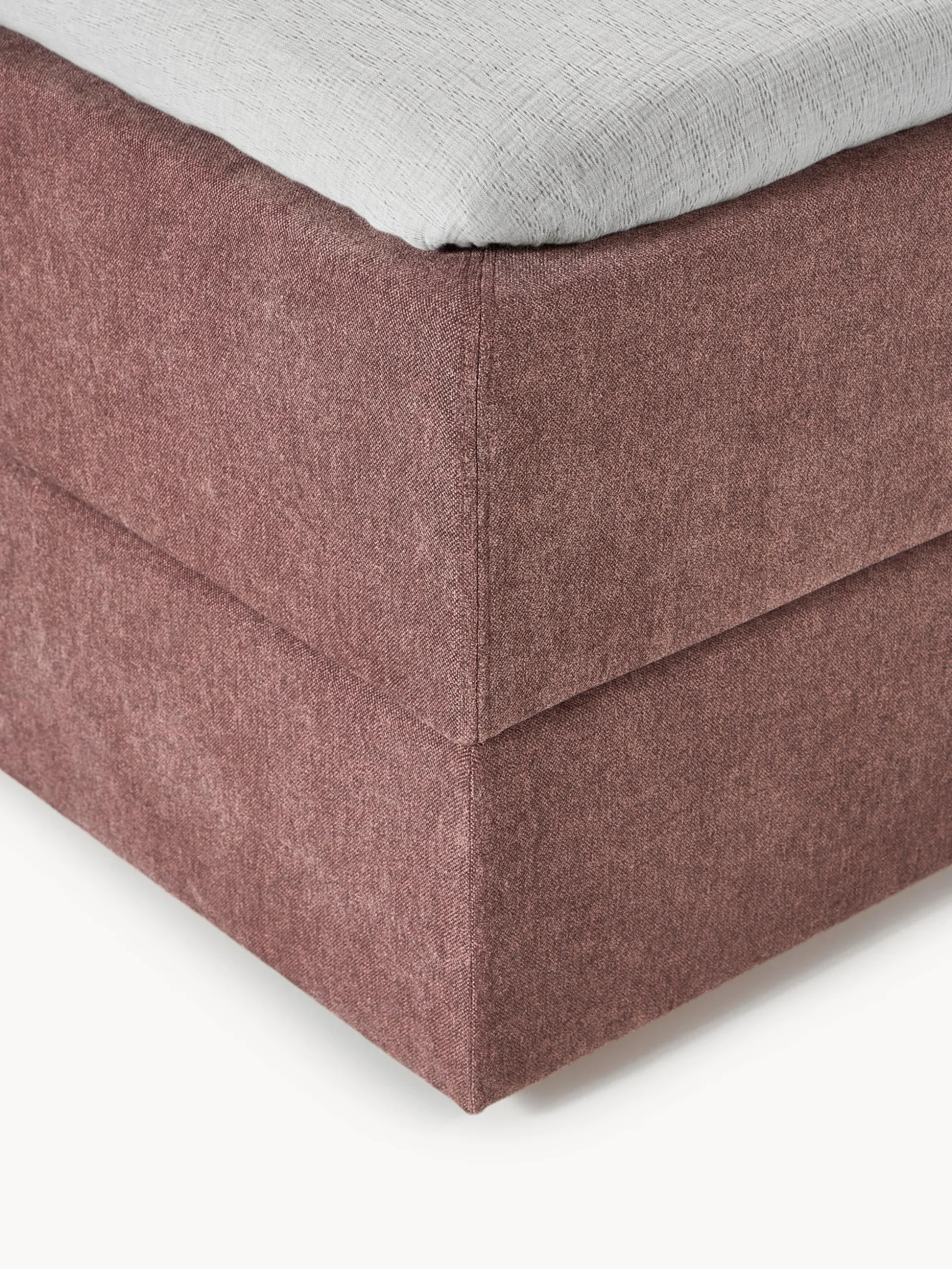 Letto boxspring con vano contenitore Romia