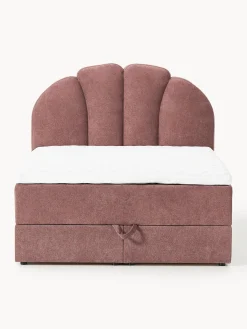 Letto boxspring con vano contenitore Romia