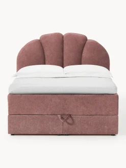Letto boxspring con vano contenitore Romia