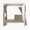 Letto da giardino doppio Dream con parasole