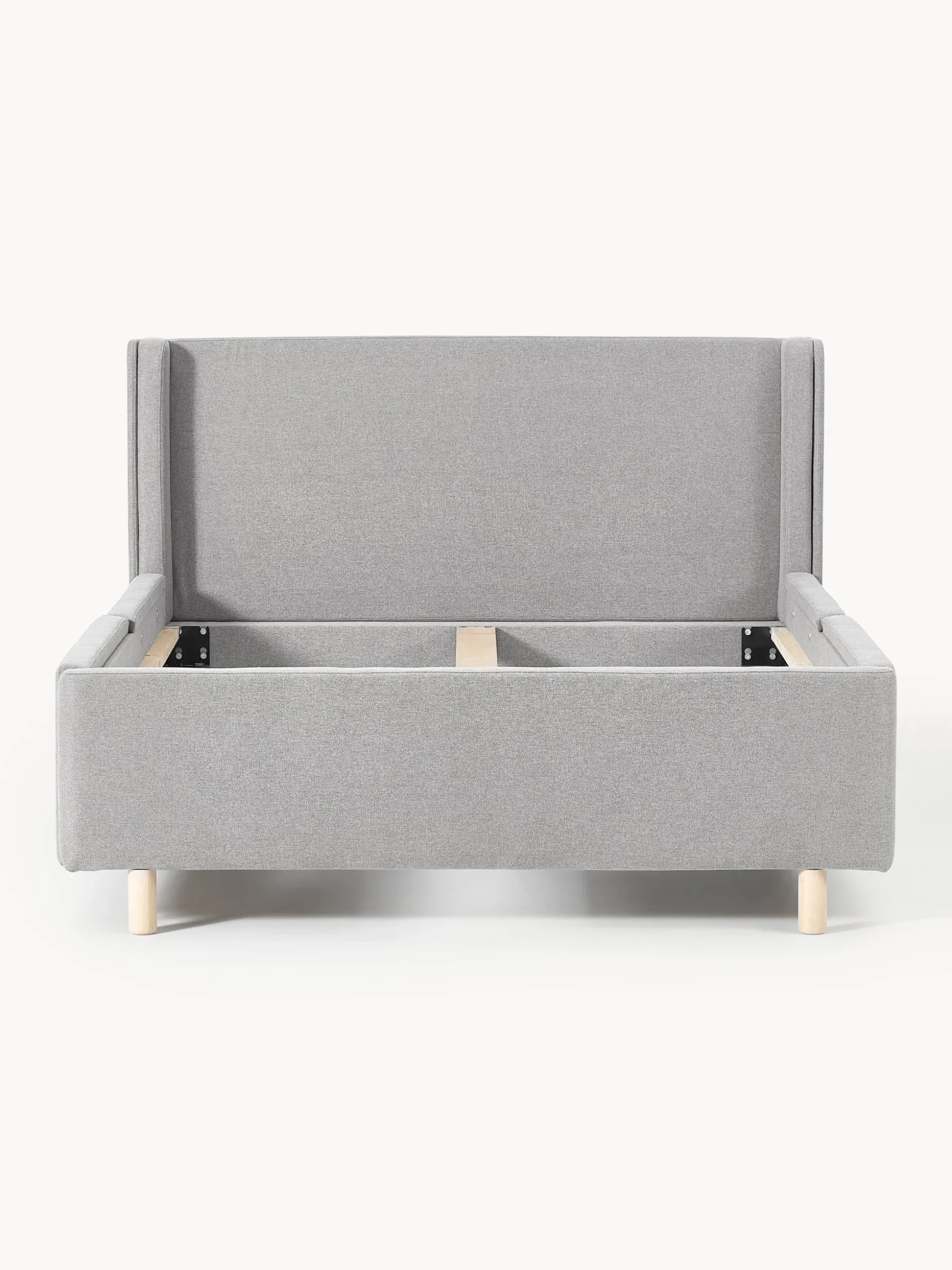 Letto imbottito con cassetti Arche