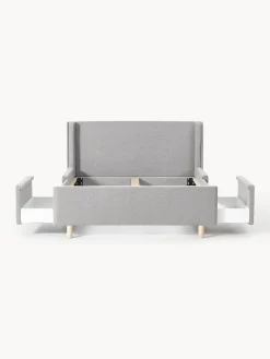 Letto imbottito con cassetti Arche