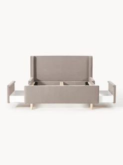 Letto imbottito con cassetti Arche