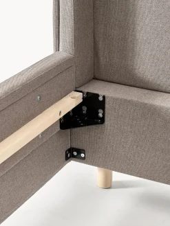 Letto imbottito con cassetti Arche
