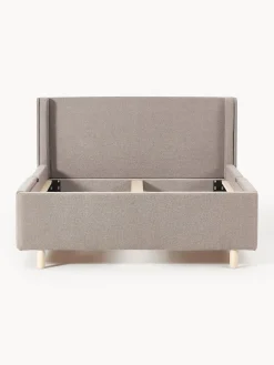 Letto imbottito con cassetti Arche