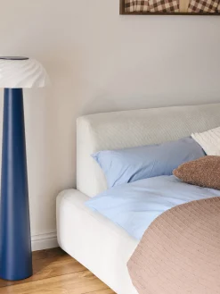 Letto imbottito con contenitore Melva