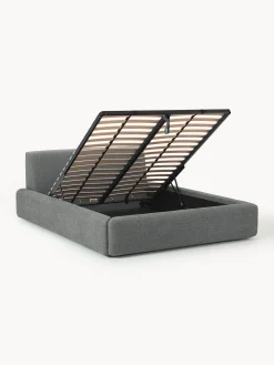 Letto imbottito con contenitore Melva