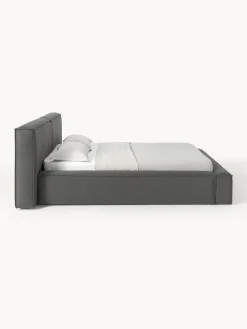 Letto imbottito con contenitore Lennon