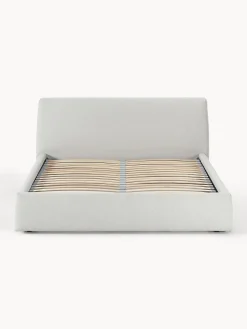 Letto imbottito con contenitore Cloud
