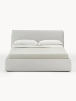 Letto imbottito con contenitore Cloud