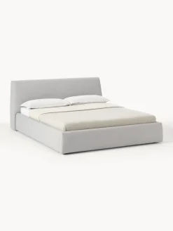 Letto imbottito con contenitore Cloud