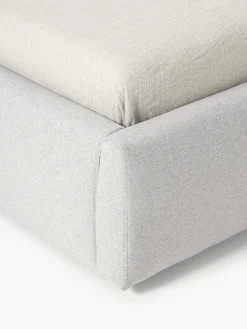 Letto imbottito con contenitore Cloud