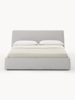 Letto imbottito con contenitore Cloud