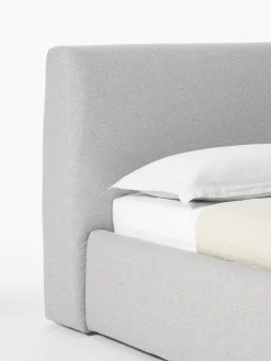 Letto imbottito con contenitore Cloud