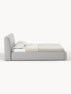 Letto imbottito con contenitore Cloud