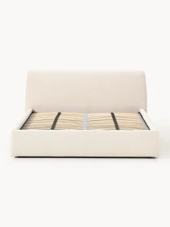 Letto imbottito con contenitore Cloud