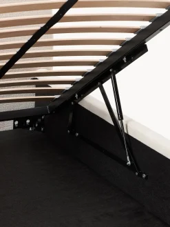 Letto imbottito con contenitore Cloud