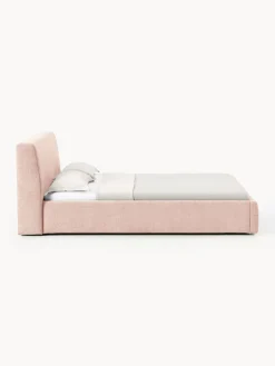 Letto imbottito con contenitore Cloud