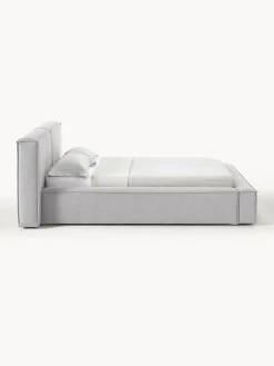 Letto imbottito con contenitore Lennon