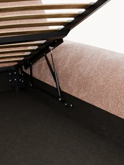 Letto imbottito con contenitore Wolke