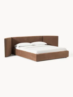 Letto imbottito con testiera ribaltabile Otis