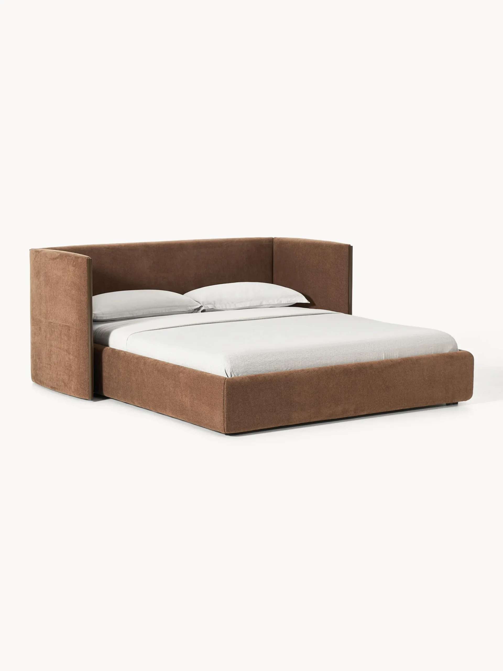 Letto imbottito con testiera ribaltabile Otis