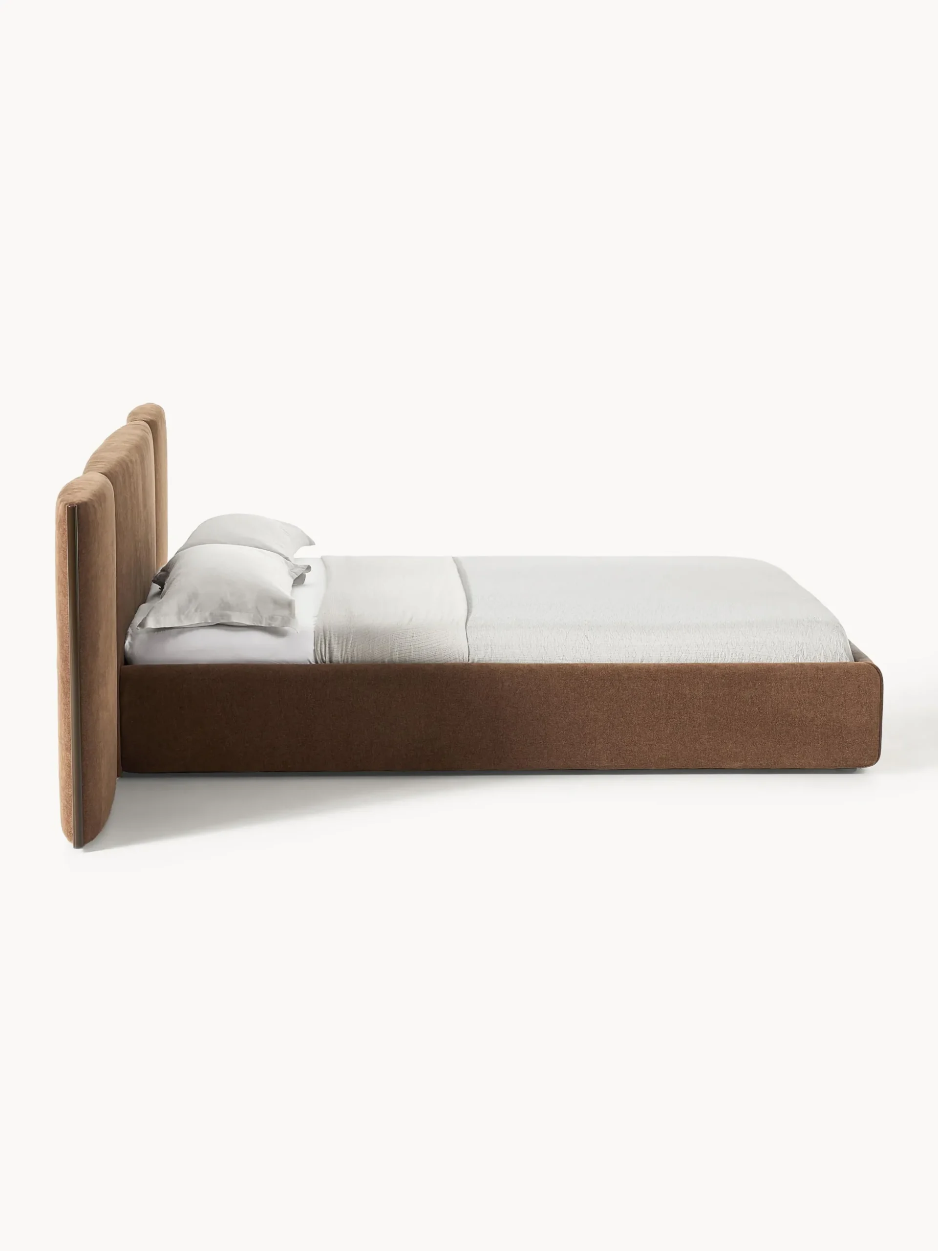 Letto imbottito con testiera ribaltabile Otis
