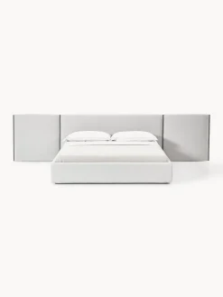 Letto imbottito con testiera ribaltabile Otis