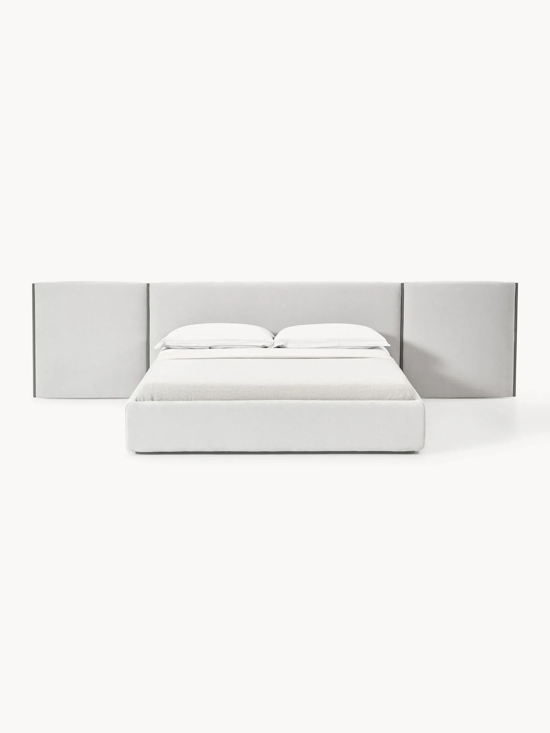 Letto imbottito con testiera ribaltabile Otis
