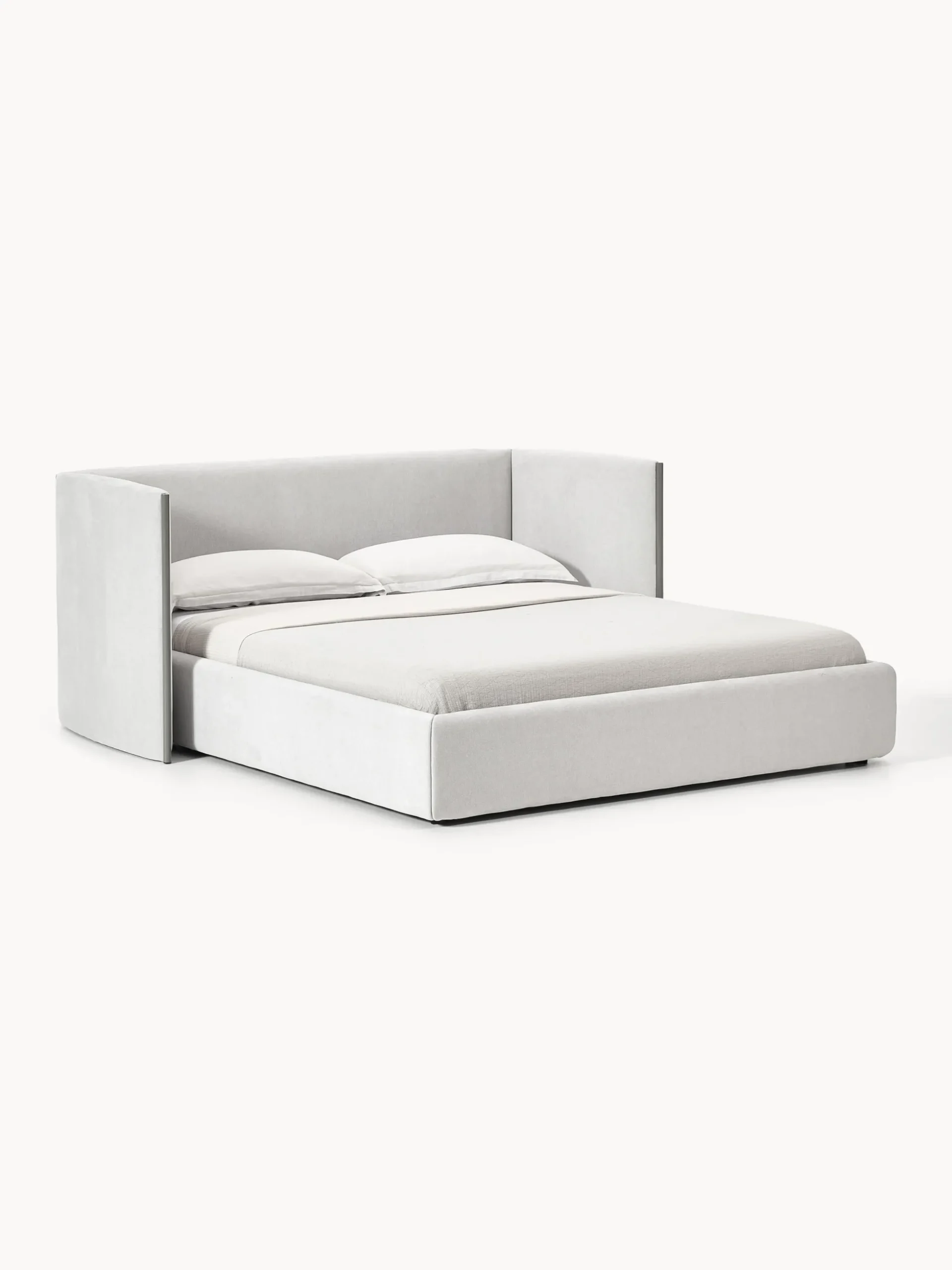 Letto imbottito con testiera ribaltabile Otis