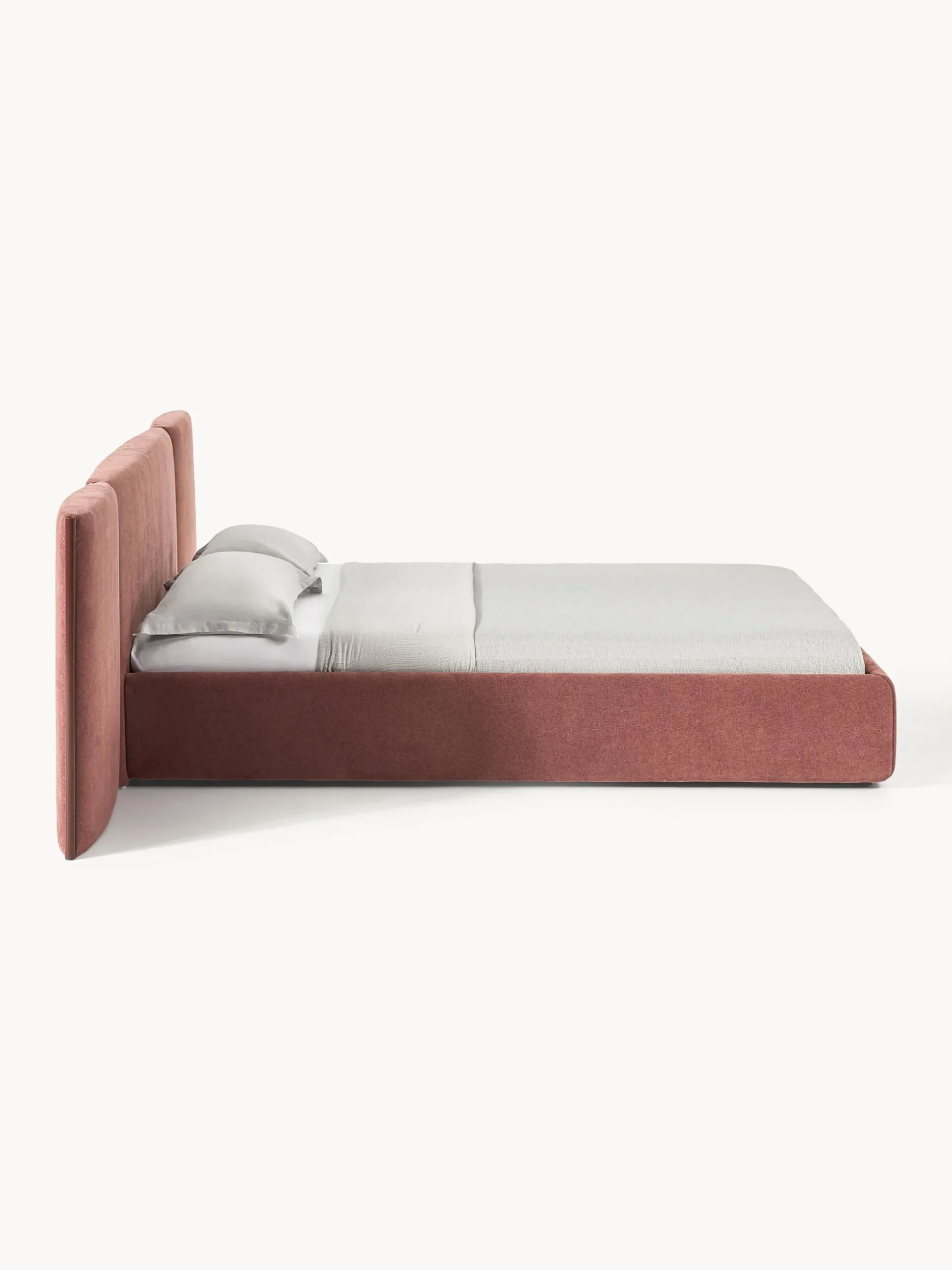 Letto imbottito con testiera ribaltabile Otis
