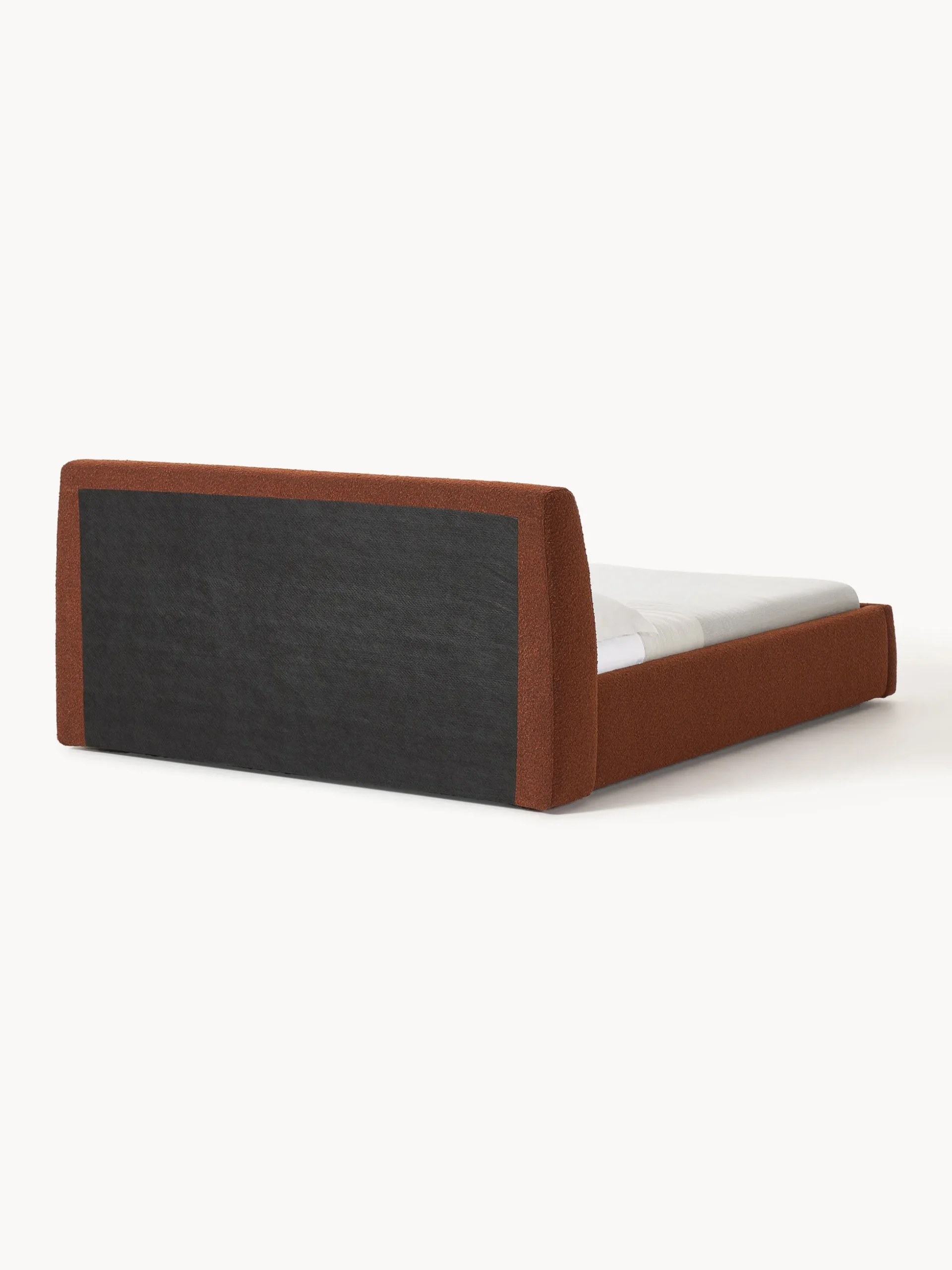 Letto imbottito in bouclé Cloud