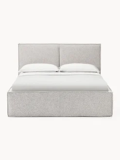 Letto imbottito in bouclé Dream