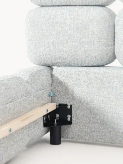 Letto imbottito in bouclé Tayla