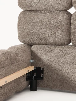 Letto imbottito in teddy-bouclé Tayla