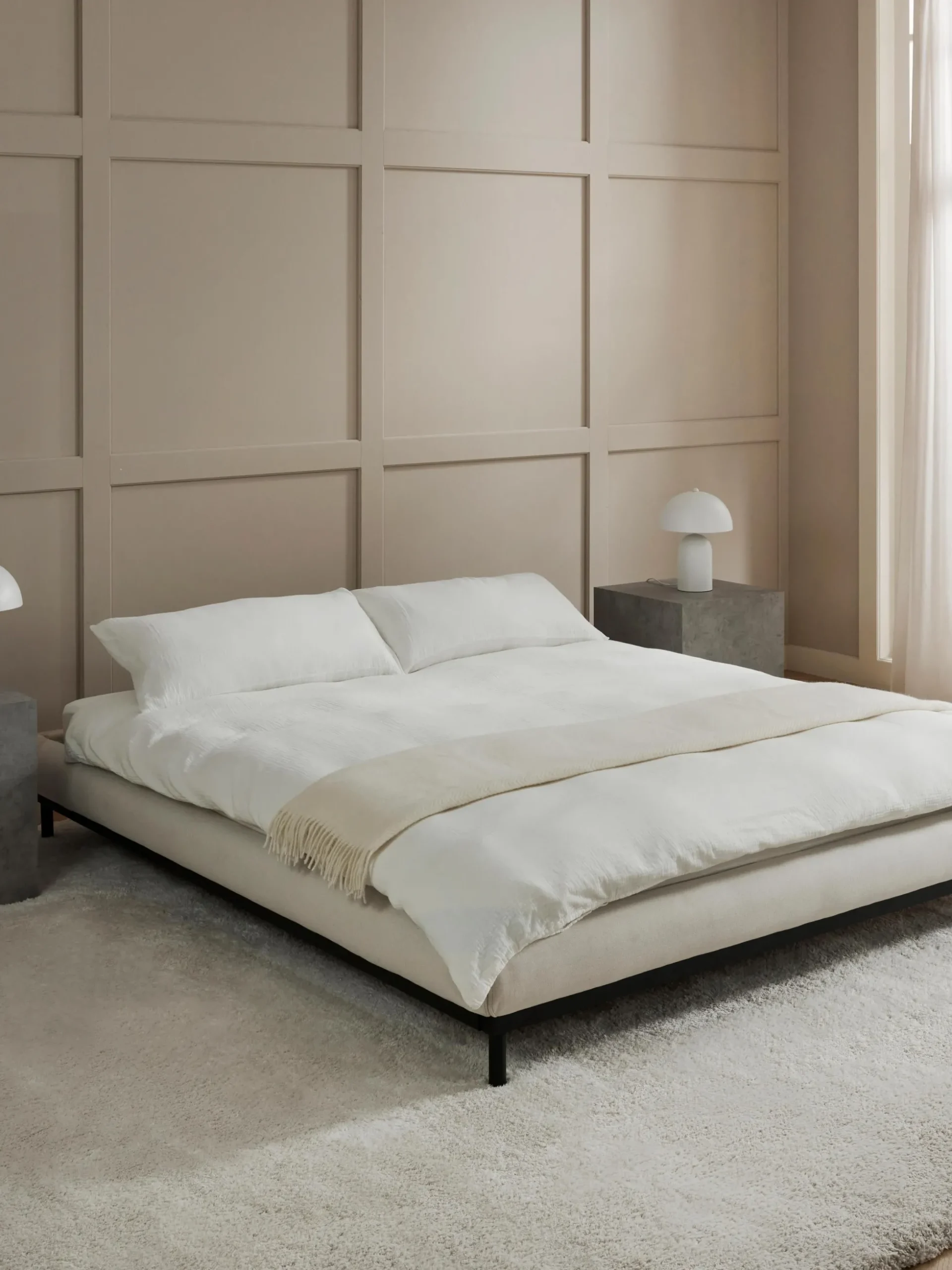 Letto imbottito Meya