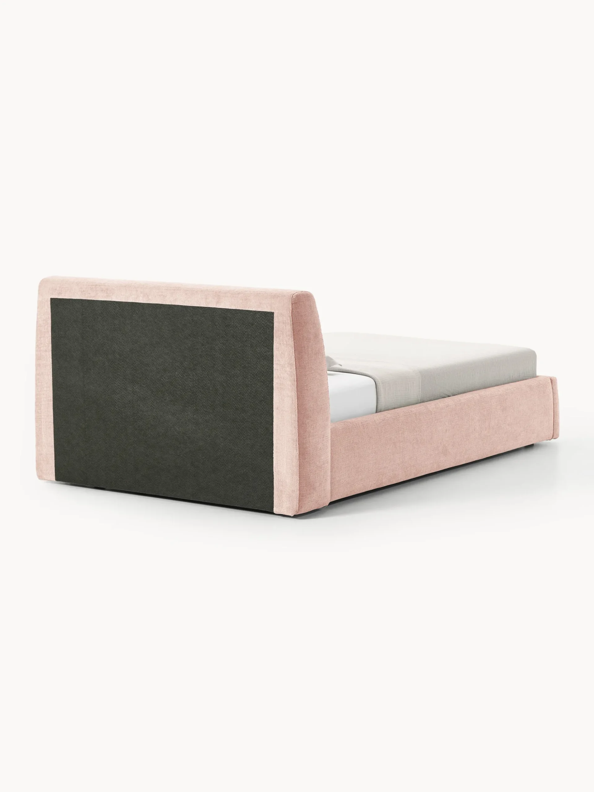 Letto imbottito singolo con contenitore Cloud
