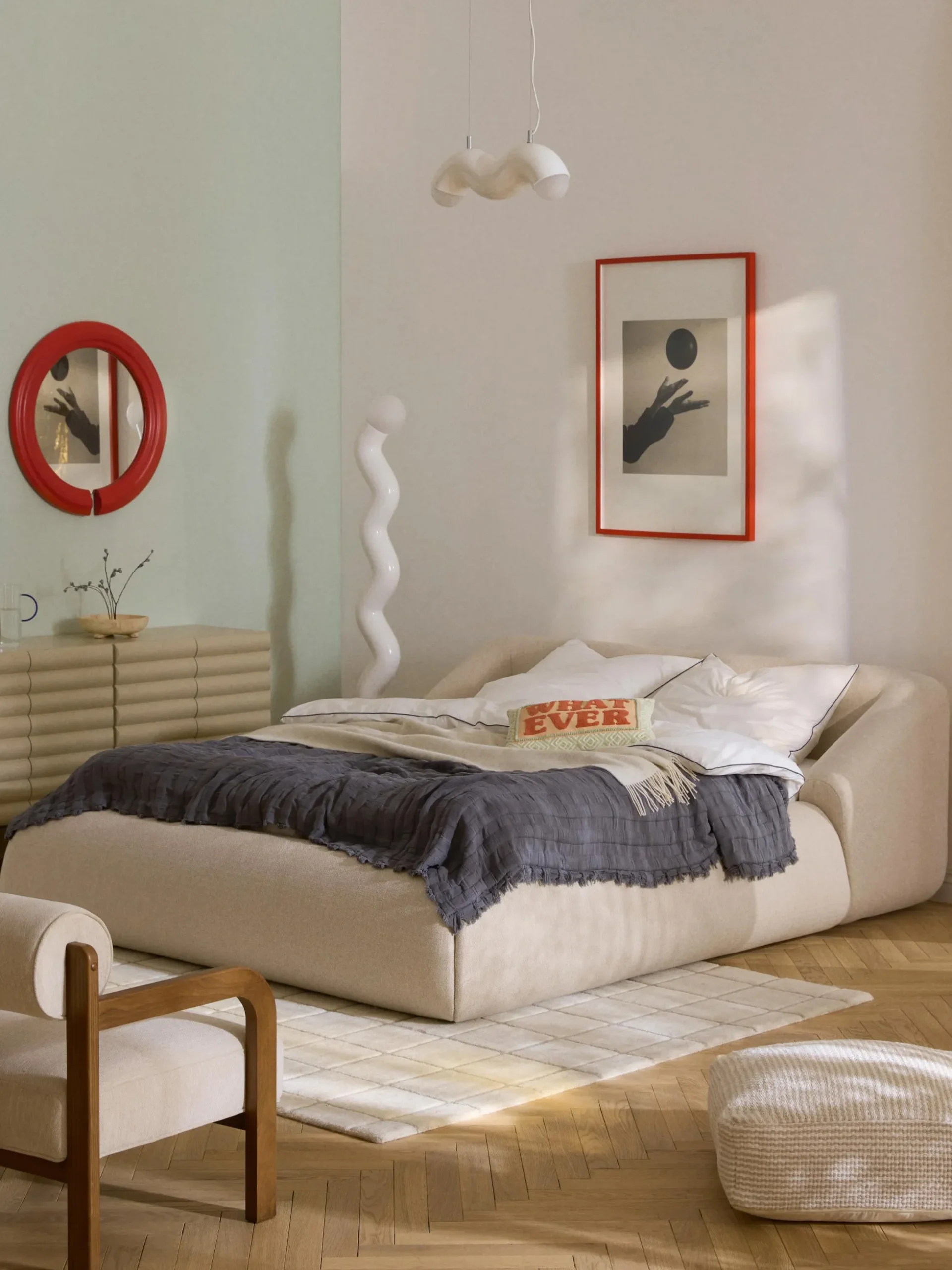 Letto imbottito Sofia