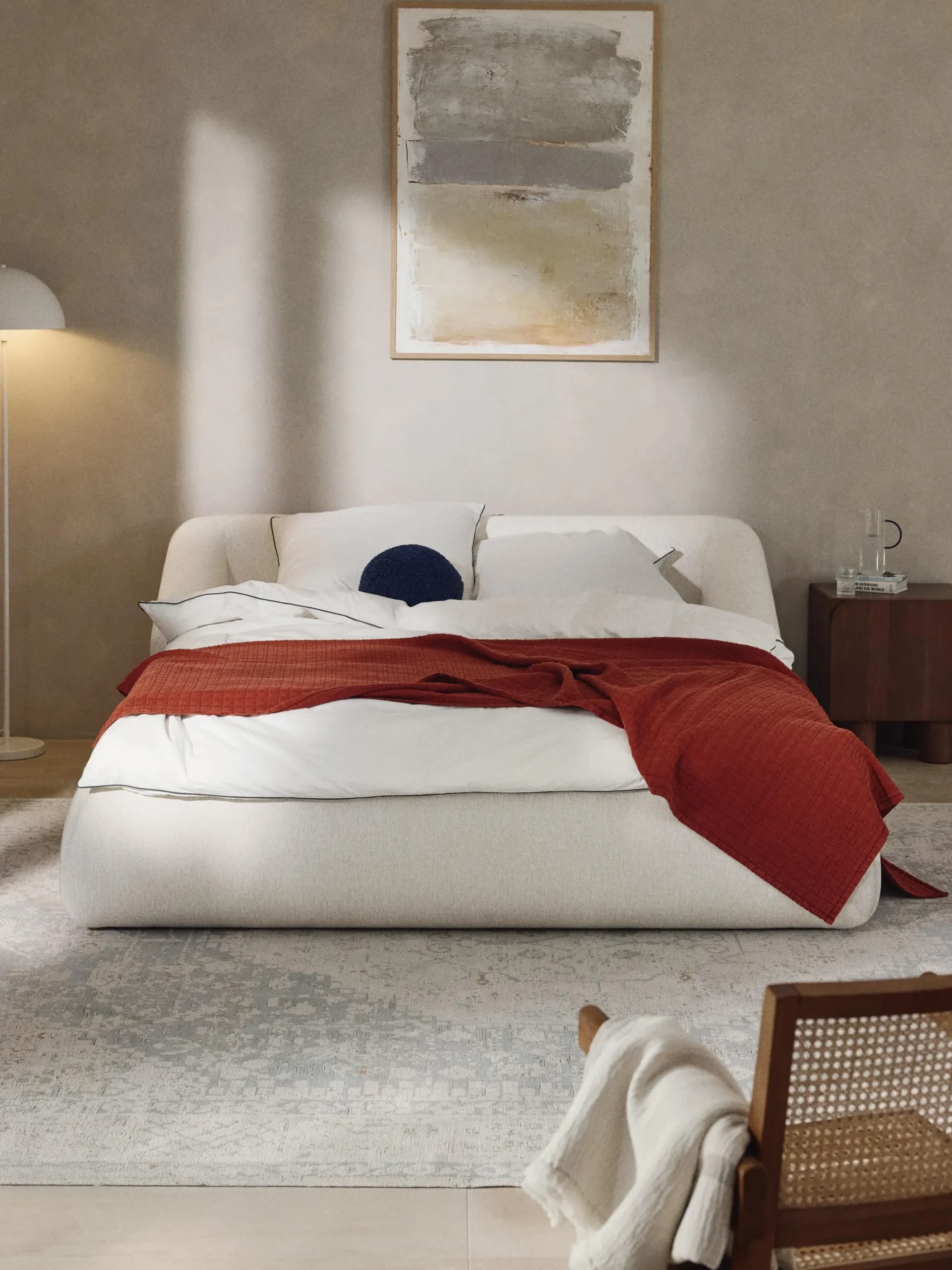 Letto imbottito Sofia