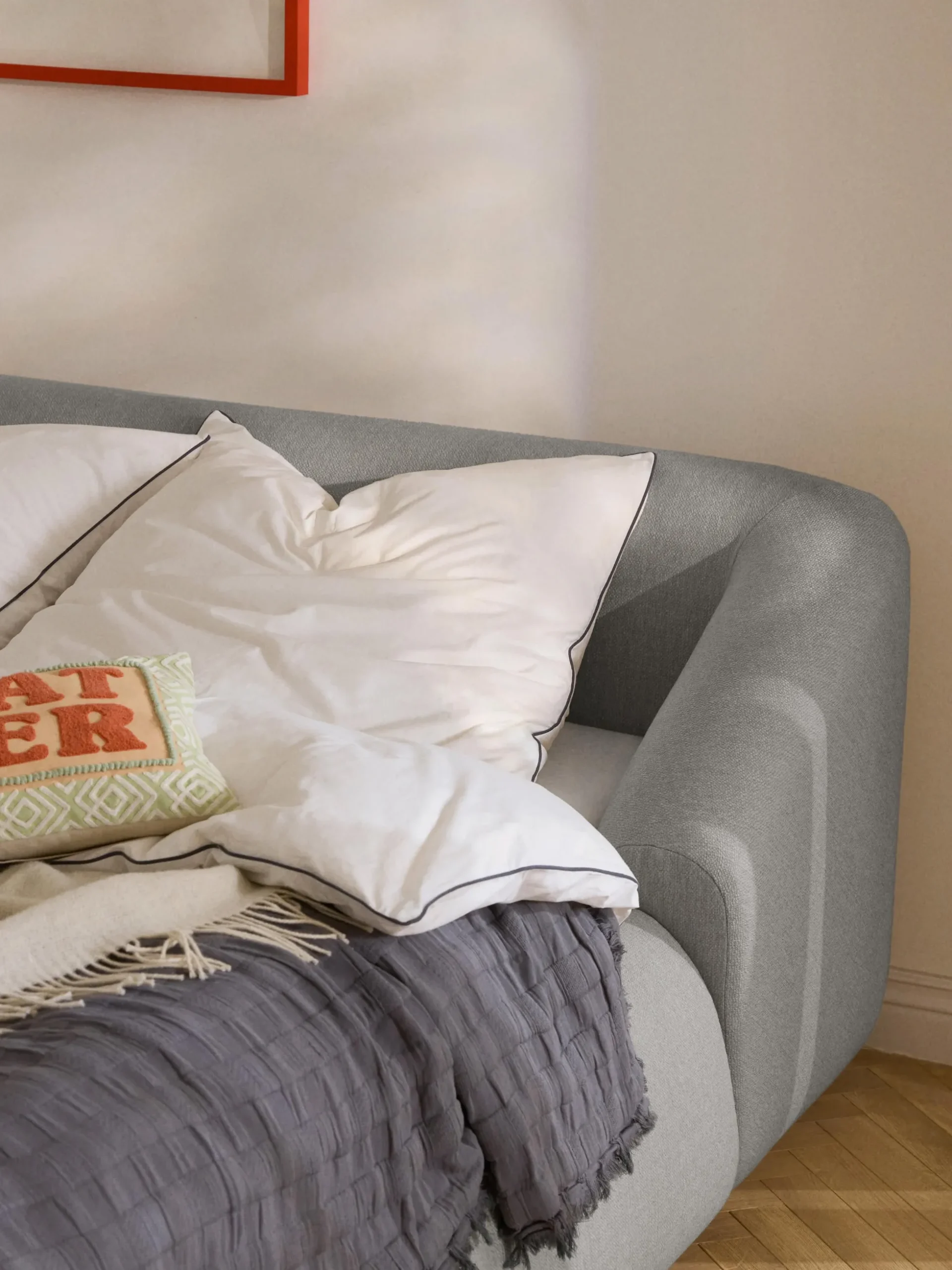 Letto imbottito Sofia