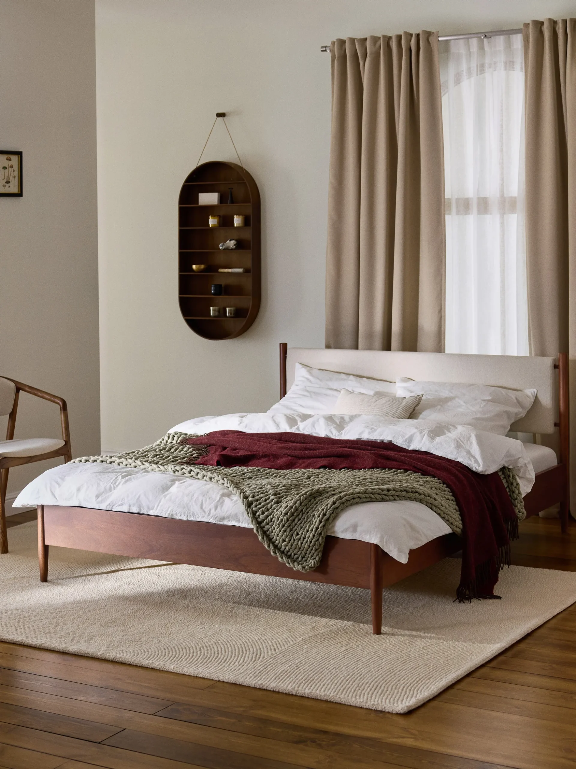 Letto in legno di mango Paul