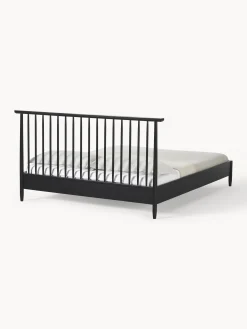 Letto in legno di pino con testiera Windsor