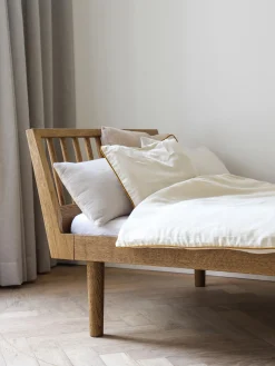 Letto per bambini fatto a mano in legno di quercia Eli, 90 x 160 cm
