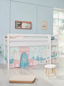 Letto per bambini in legno di pino Classic, 90 x 200 cm