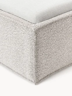 Letto singolo imbottito in bouclé Dream