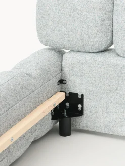 Letto singolo imbottito in teddy bouclé Tayla